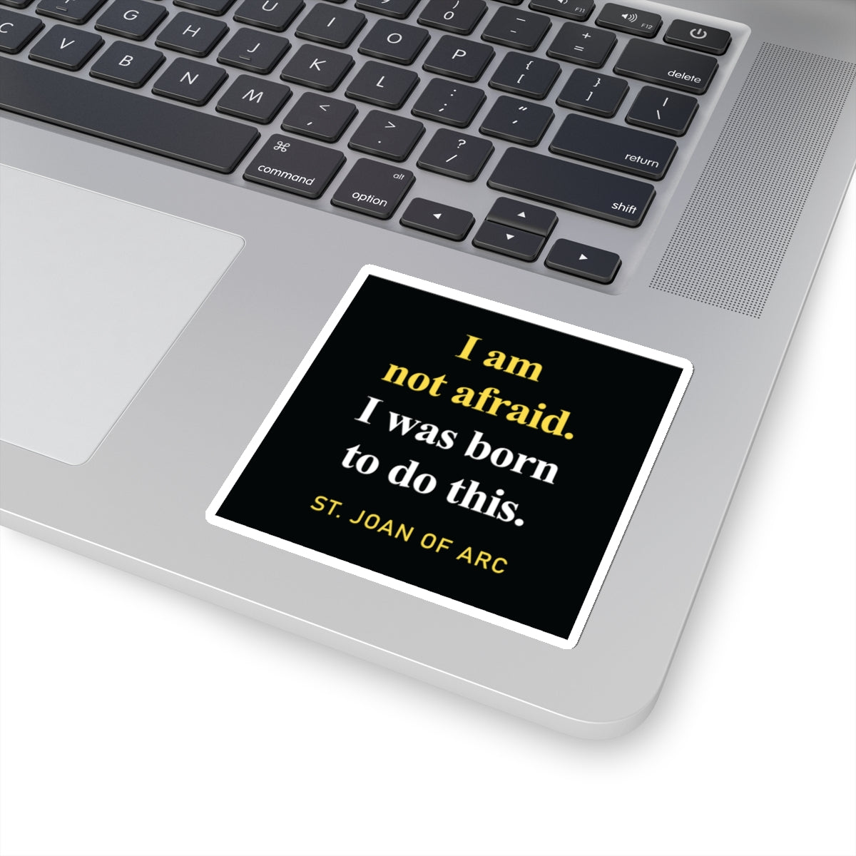 I am Not Afraid. I was Born to Do This Sticker