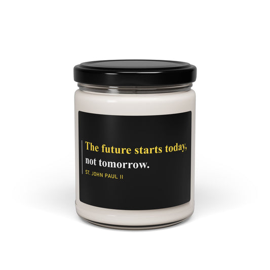 The Future Starts Today Scented Candle, 9oz